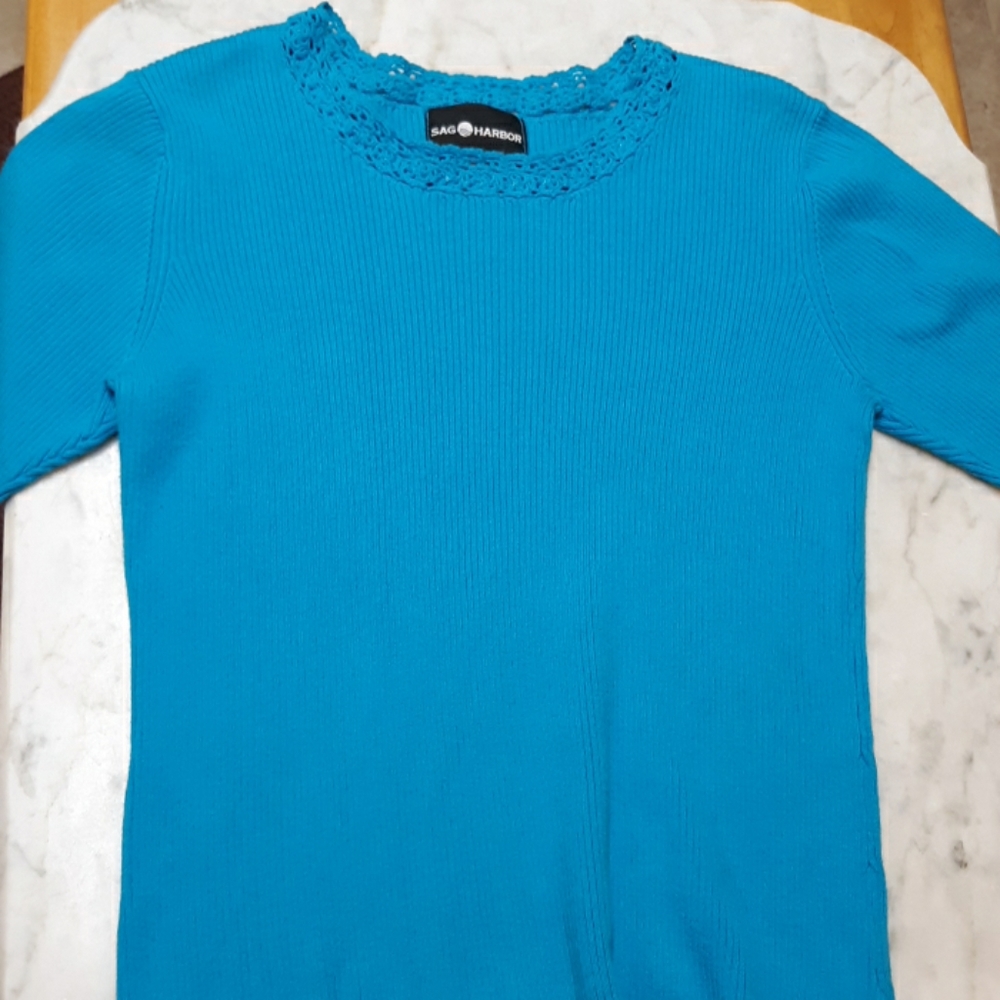 Sag harbor blue top